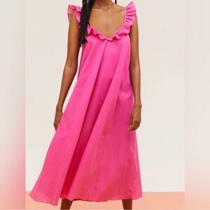 H&M Pink Ruffle Dress